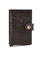 Secrid Miniwallet Cartera Bloqueo RFID Piel natural 6 cm