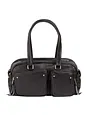 DuDu Pocket Skuldertaske Læder 33 cm - nero DuDu Pocket Skuldertaske Læder 33 cm