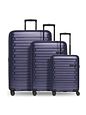Pactastic Collection 04 THE THREE SET + 4 kolečka Sada kufrů 3-dílný s roztažitelným záhybem