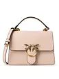 PINKO Love One Bolso Piel natural 23 cm - rosa cammeo PINKO Love One Bolso Piel natural 23 cm