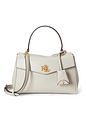 Lauren Ralph Lauren Farrah Skuldertaske Læder 23 cm - soft white Lauren Ralph Lauren Farrah Skuldertaske Læder 23 cm