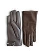 Kessler Maya Suede Guanti Vera Pelle - warm darkbrown Kessler Maya Suede Guanti Vera Pelle
