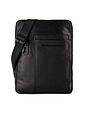 Piquadro Skuldertaske Læder 27 cm