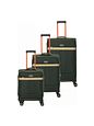 Travelite Color Craze 4 kolečka Sada kufrů 3-dílný s roztažitelným záhybem