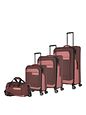 Travelite VIIA 4-hjuls kuffertsæt 4 stk. - frühlingsrose Travelite VIIA 4-hjuls kuffertsæt 4 stk.