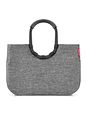 reisenthel Loopshopper L Frame Shopper Bag 46 cm - frame twist silver reisenthel Loopshopper L Frame Shopper Bag 46 cm