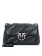 PINKO Love Puff Skuldertaske Læder 30 cm - black2 PINKO Love Puff Skuldertaske Læder 30 cm