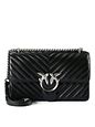 PINKO Love One Skuldertaske Læder 26.5 cm