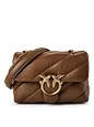 PINKO Love Puff Bolsa de hombro Piel natural 27 cm - marrone cognac PINKO Love Puff Bolsa de hombro Piel natural 27 cm