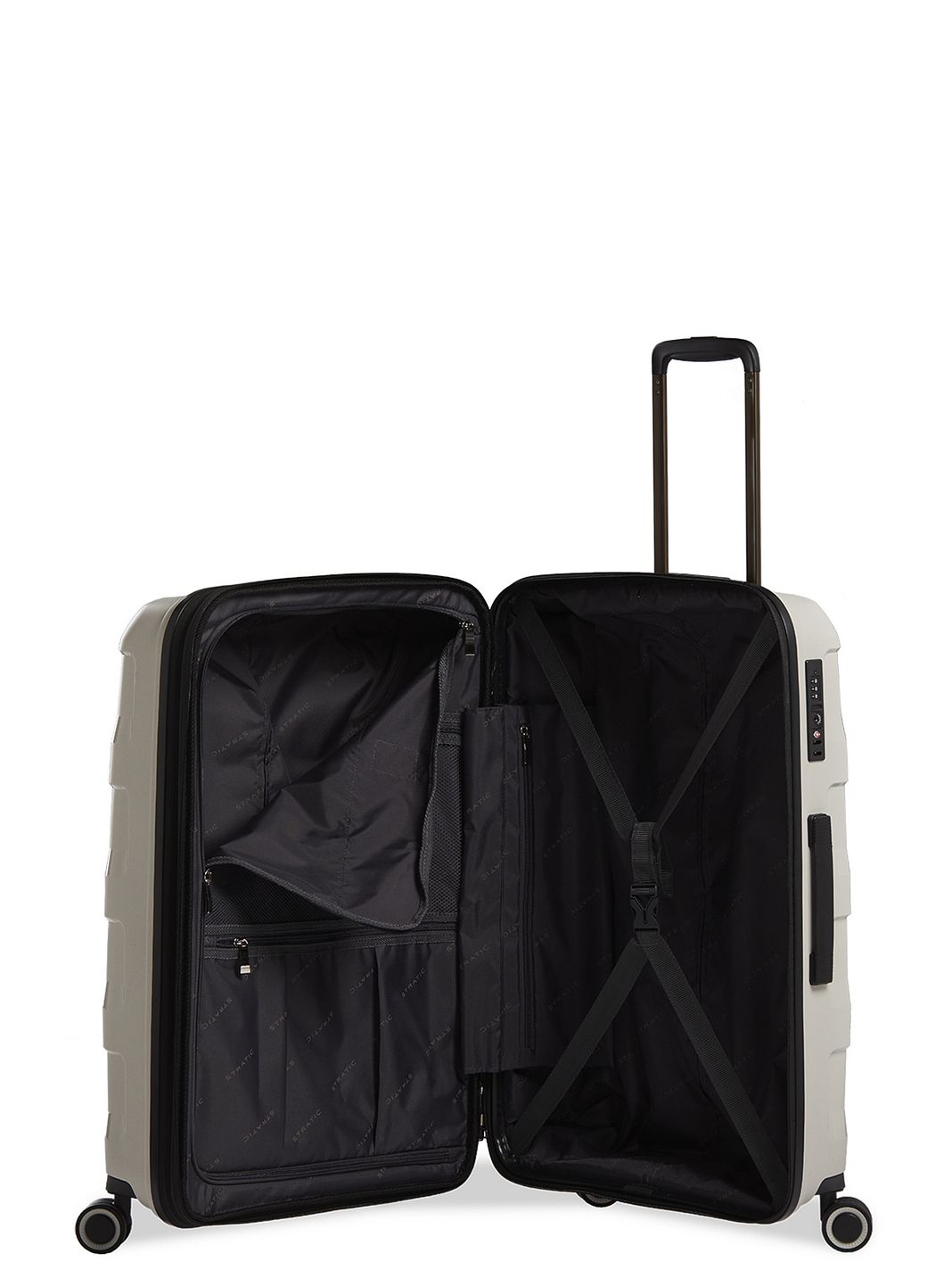 Stratic Straw + 4 ruedas Trolley 65 cm Con asa expansible