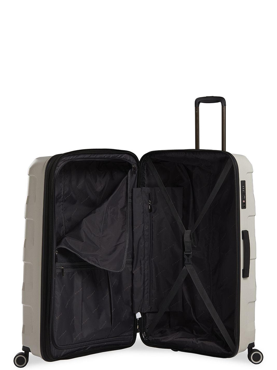 Stratic Straw + 4 ruedas Trolley 75 cm Con asa expansible Stratic Straw + 4 ruedas Trolley 75 cm Con asa expansible