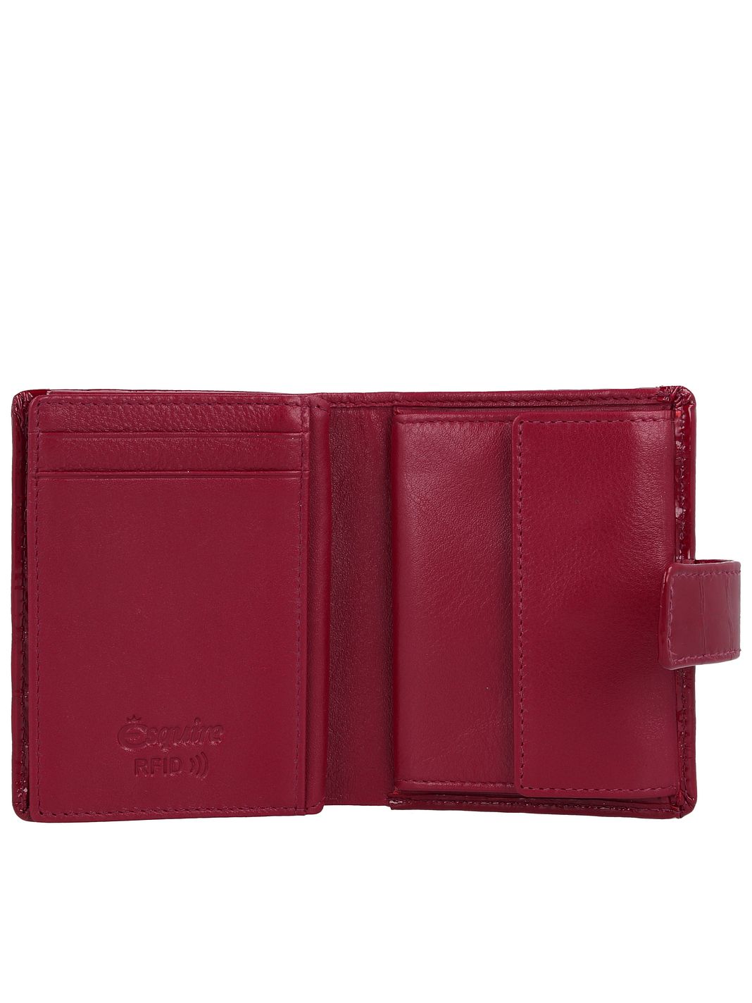 Esquire Nizza Portafoglio Protezione RFID Vera Pelle 10 cm Esquire Nizza Portafoglio Protezione RFID Vera Pelle 10 cm