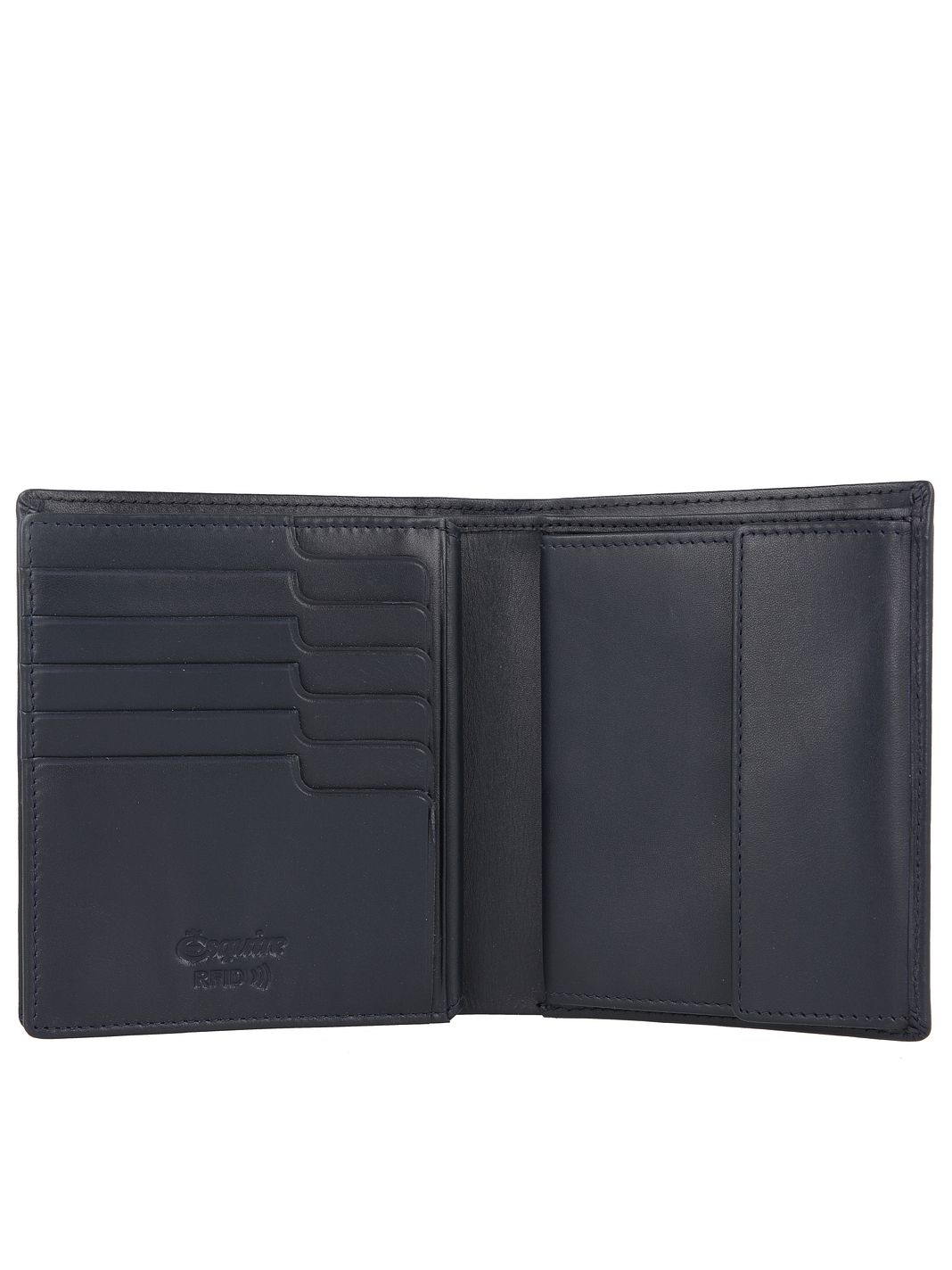 Esquire Harry Portafoglio Protezione RFID Vera Pelle 12 cm