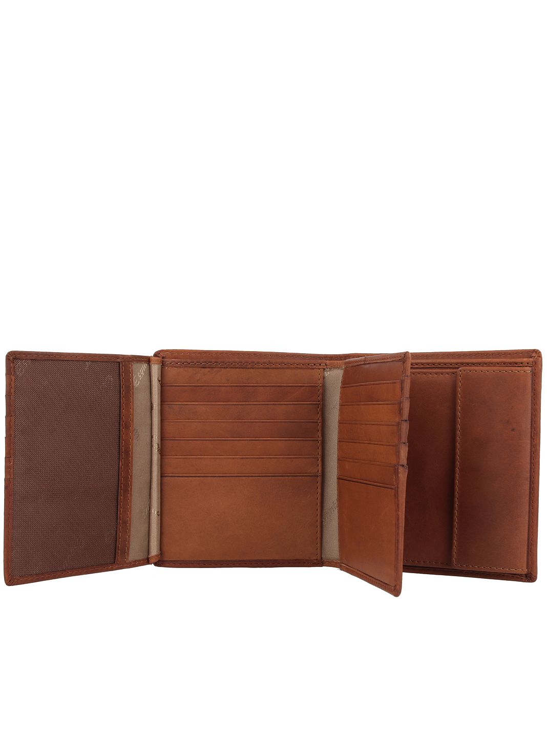Esquire Dallas Portafoglio Protezione RFID Vera Pelle 12.5 cm