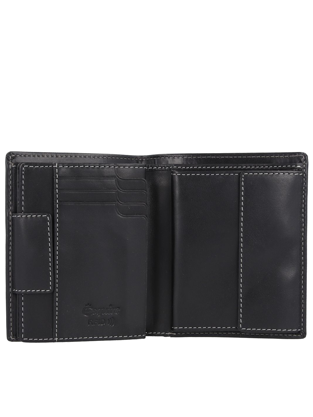 Esquire Dallas Portafoglio Protezione RFID Vera Pelle 12.5 cm Esquire Dallas Portafoglio Protezione RFID Vera Pelle 12.5 cm