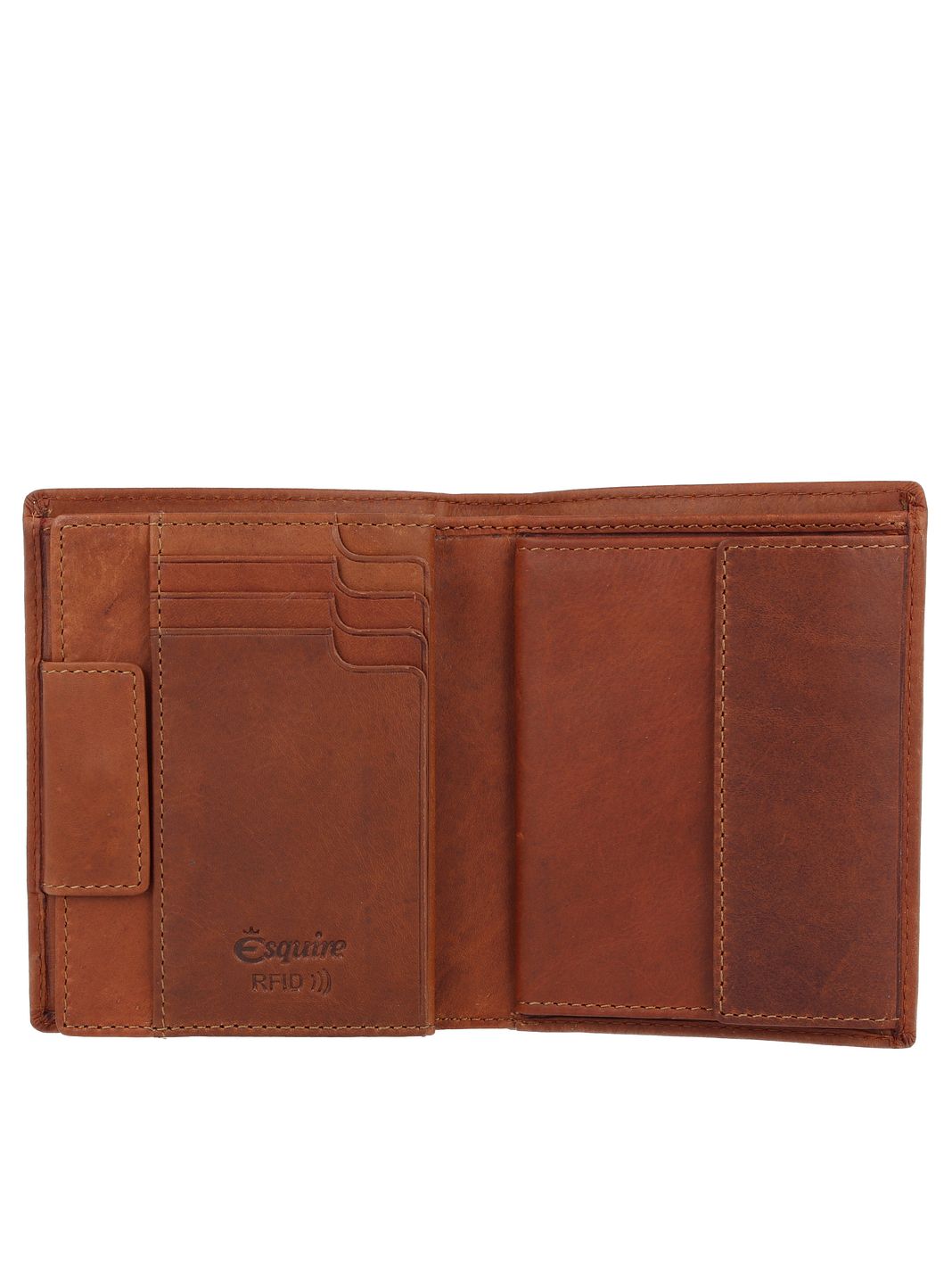 Esquire Dallas Portafoglio Protezione RFID Vera Pelle 12.5 cm Esquire Dallas Portafoglio Protezione RFID Vera Pelle 12.5 cm