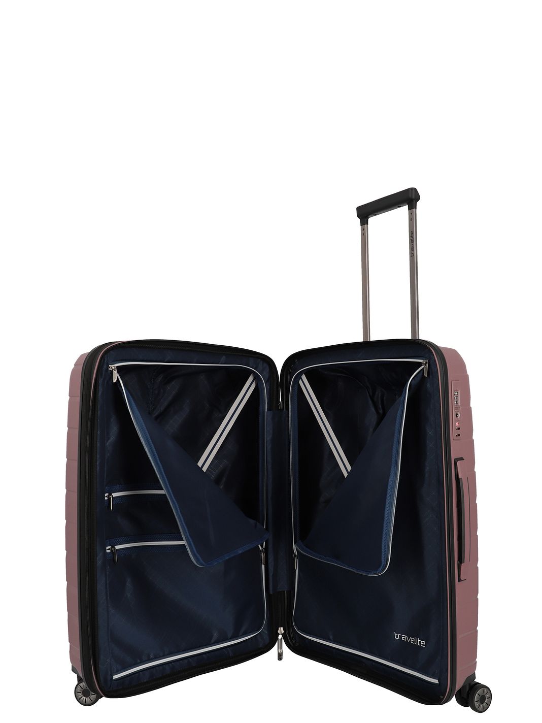 Travelite Air Base 4 ruedas Juego de maletas 3 piezas Con asa expansible