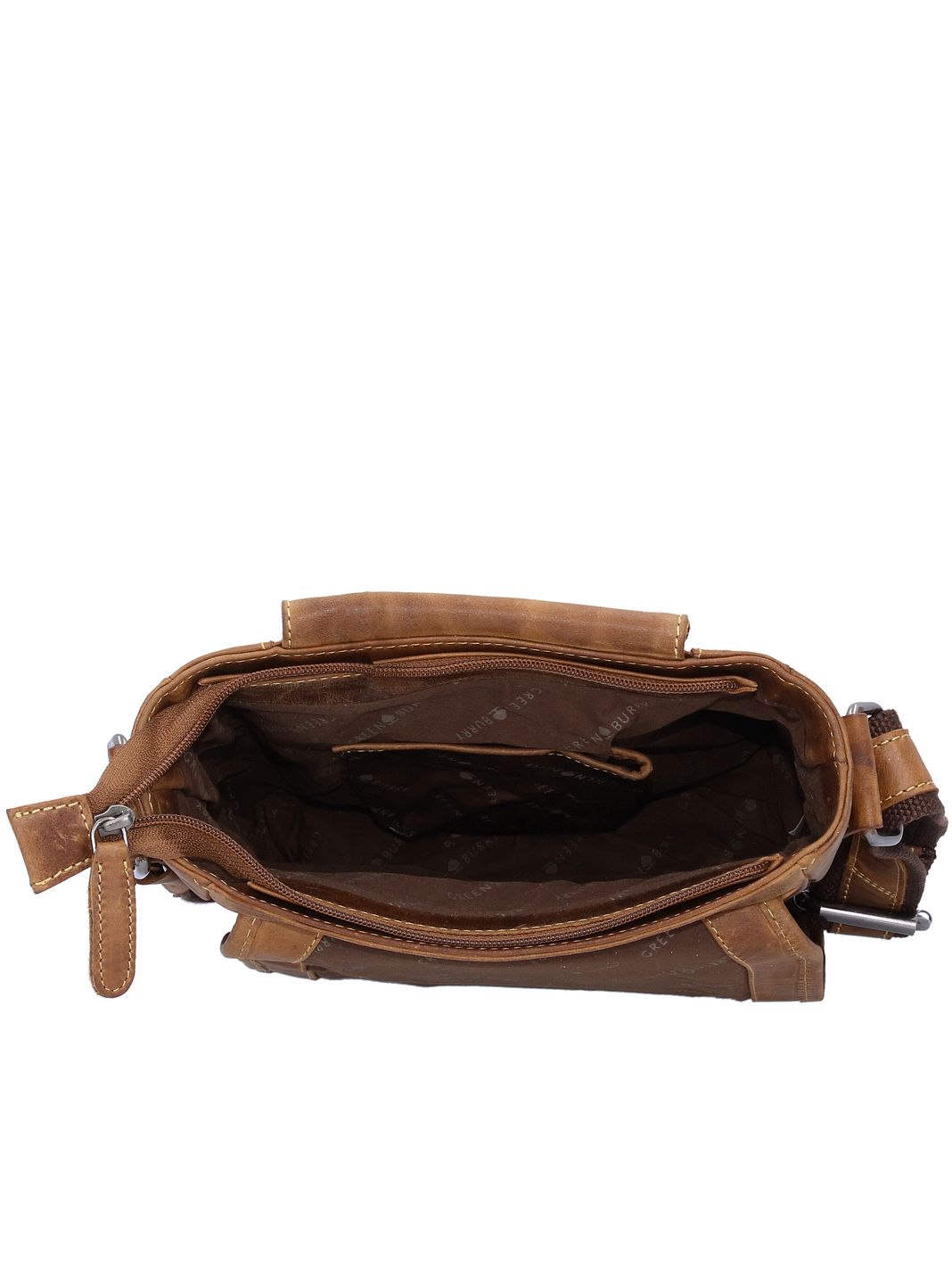 Greenburry Cafe-Racer Bolsa de hombro Piel natural 23 cm Greenburry Cafe-Racer Bolsa de hombro Piel natural 23 cm