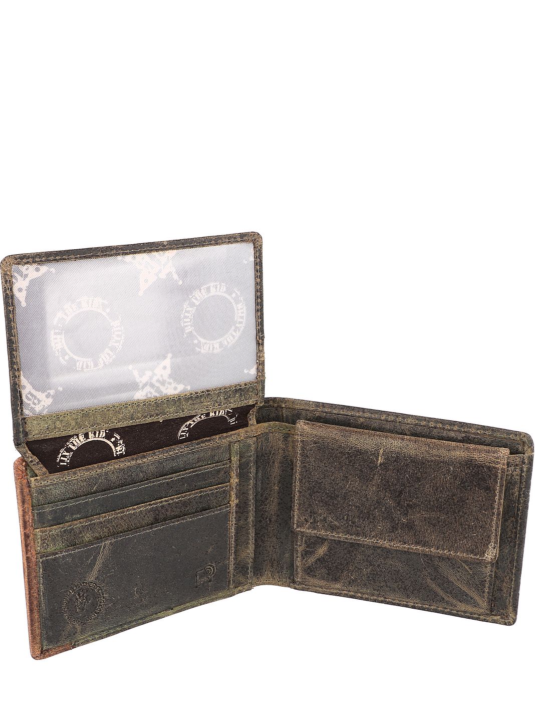 Billy the Kid Hunter Portafoglio Protezione RFID Vera Pelle 12 cm Billy the Kid Hunter Portafoglio Protezione RFID Vera Pelle 12 cm