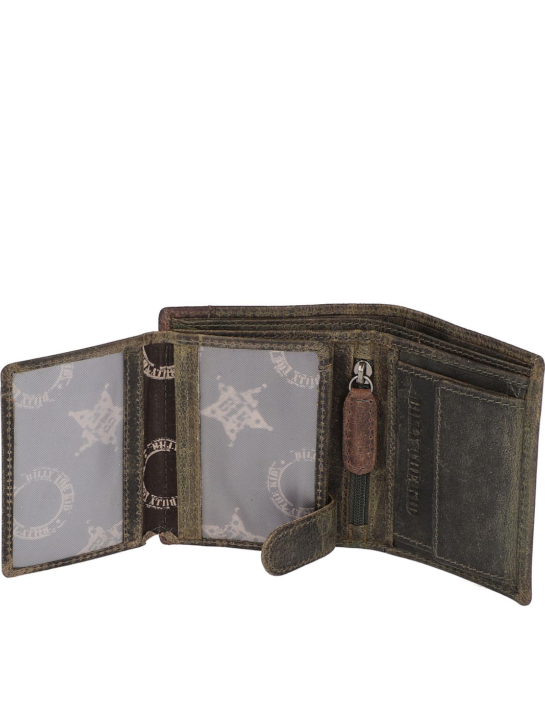 Billy the Kid Hunter Portafoglio Protezione RFID Vera Pelle 2 cm Billy the Kid Hunter Portafoglio Protezione RFID Vera Pelle 2 cm
