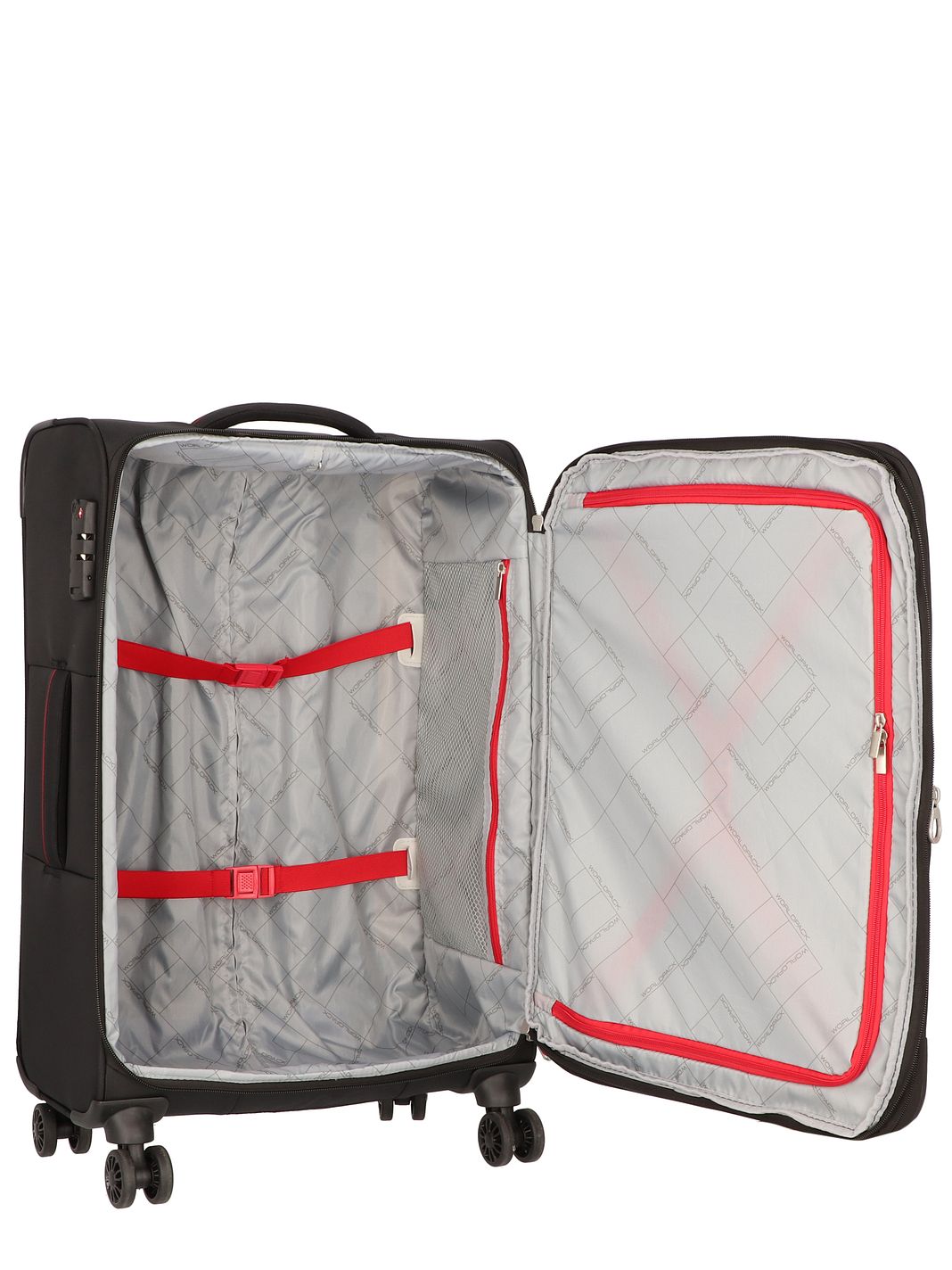 Worldpack Denver 4 ruote Set di valigie 3 pezzi Worldpack Denver 4 ruote Set di valigie 3 pezzi