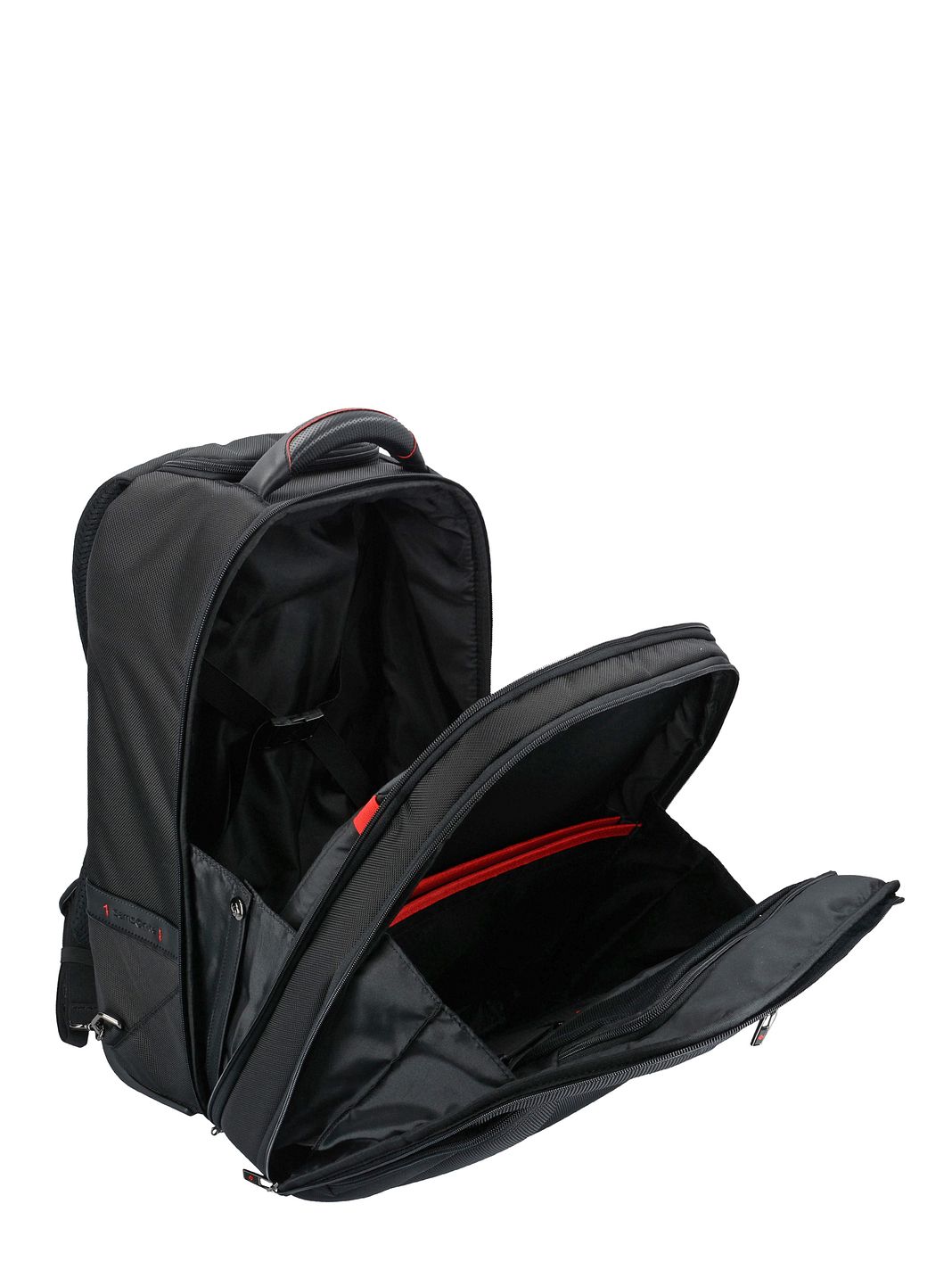 Samsonite Pro-DLX 5 2-pyöräinen Reppu pyörillä 48 cm Kannettavan tietokoneen taskun syvyys