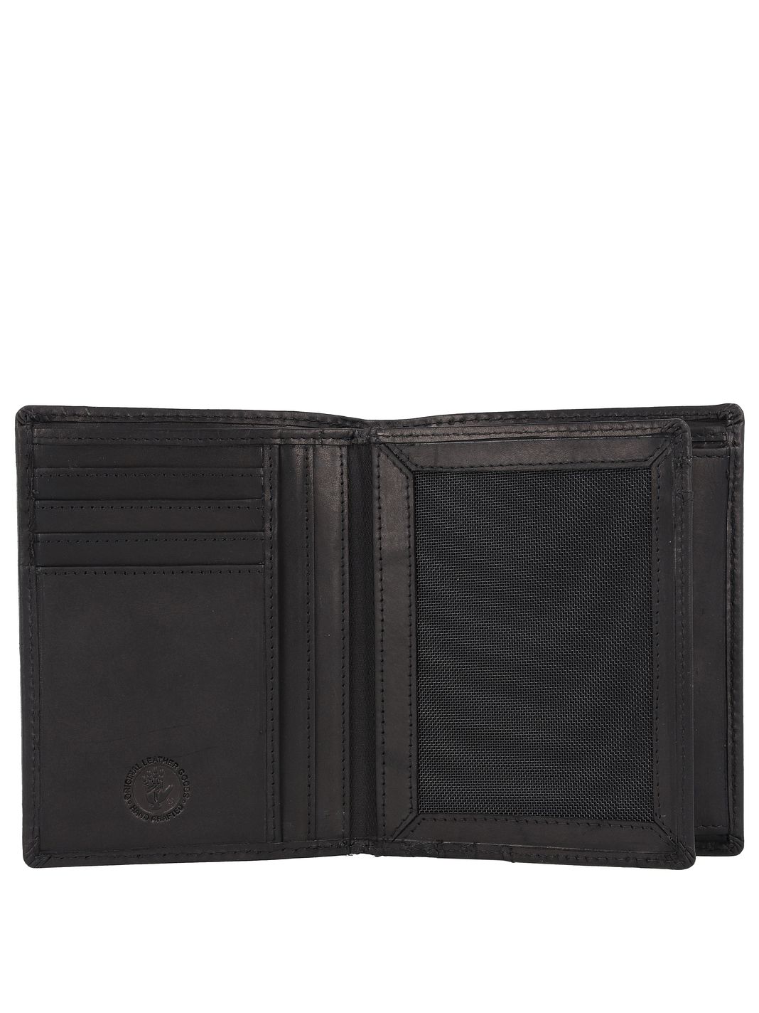 Greenburry Pure Black Pung RFID-beskyttelse Læder 12.5 cm Greenburry Pure Black Pung RFID-beskyttelse Læder 12.5 cm