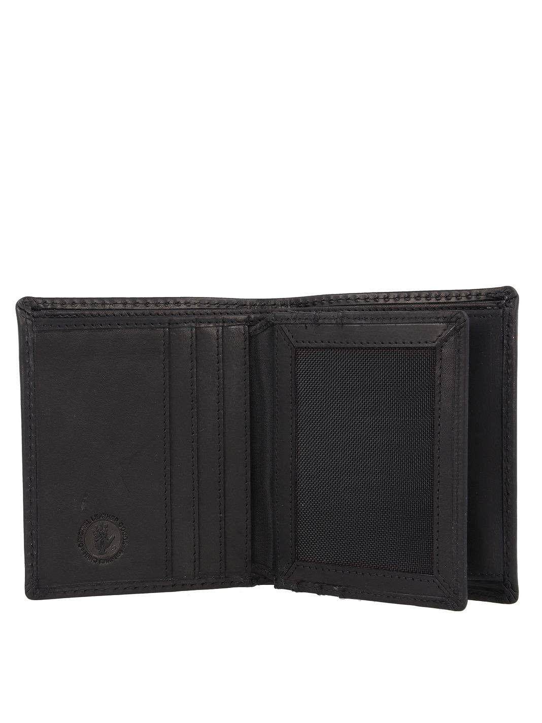 Greenburry Pure Black Plånbok RFID-skydd Läder 11 cm Greenburry Pure Black Plånbok RFID-skydd Läder 11 cm