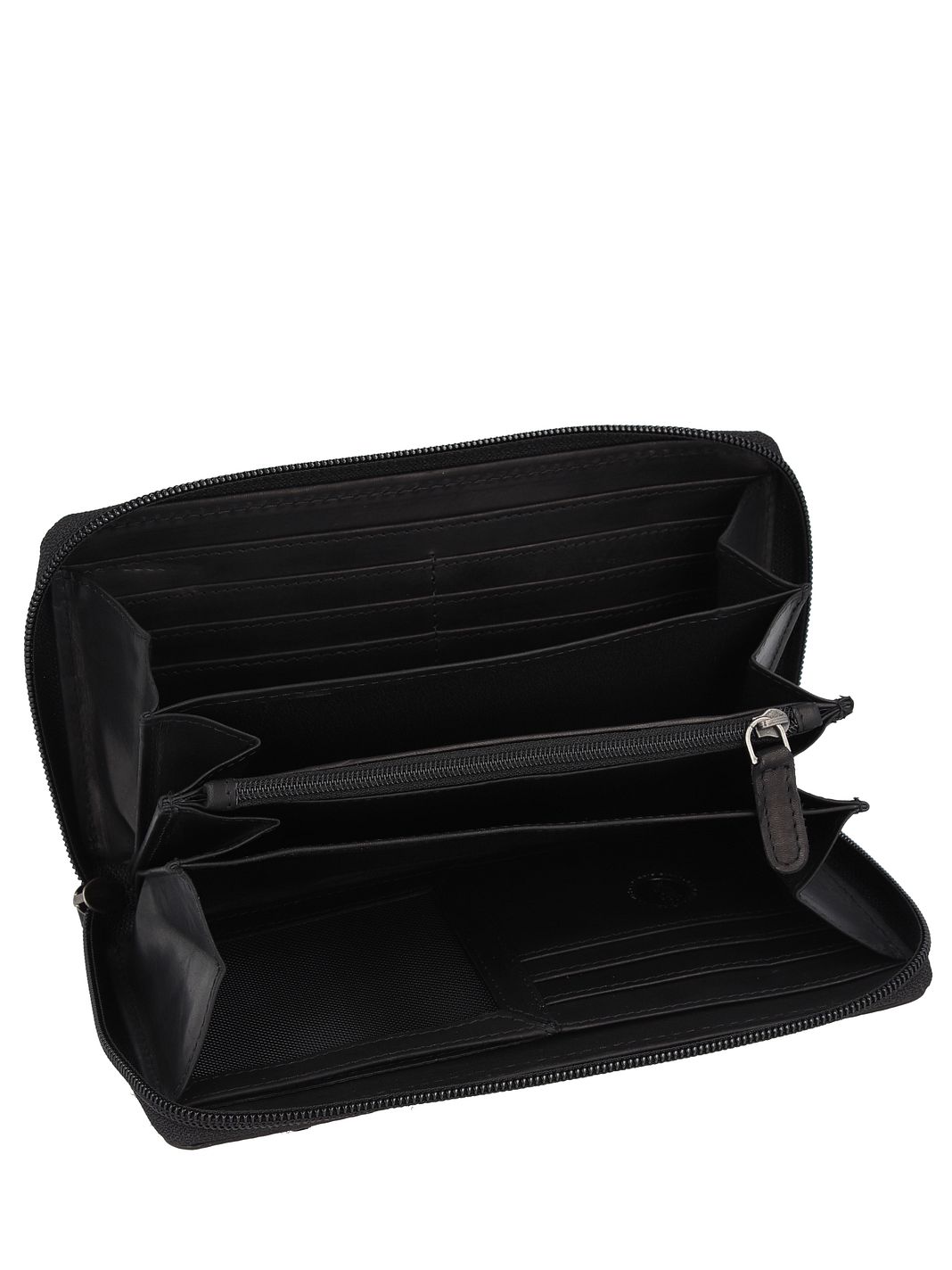 Greenburry Pure Black Pung RFID-beskyttelse Læder 19.5 cm Greenburry Pure Black Pung RFID-beskyttelse Læder 19.5 cm