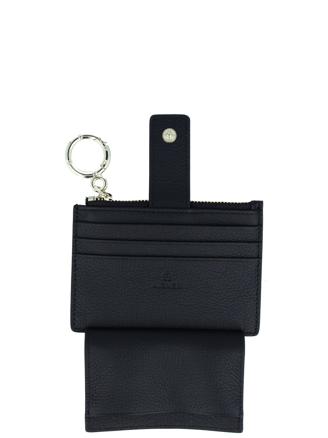 AIGNER Zita Custodia per carta di credito Vera Pelle 12 cm