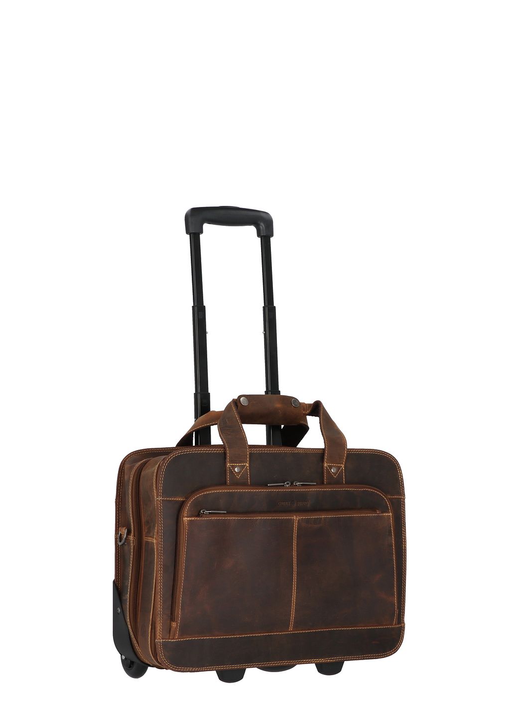Greenburry Vintage 2 ruote Trolley business 33 cm Vano porta PC Greenburry Vintage 2 ruote Trolley business 33 cm Vano porta PC
