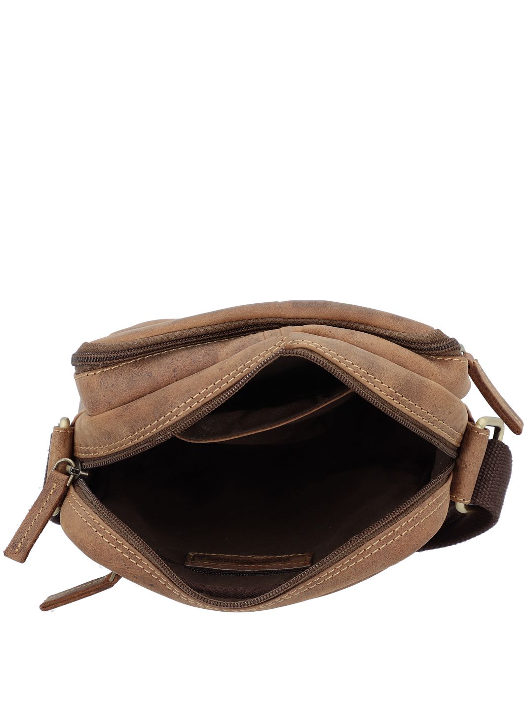 Greenburry Vintage Crossbody taske Læder 20 cm