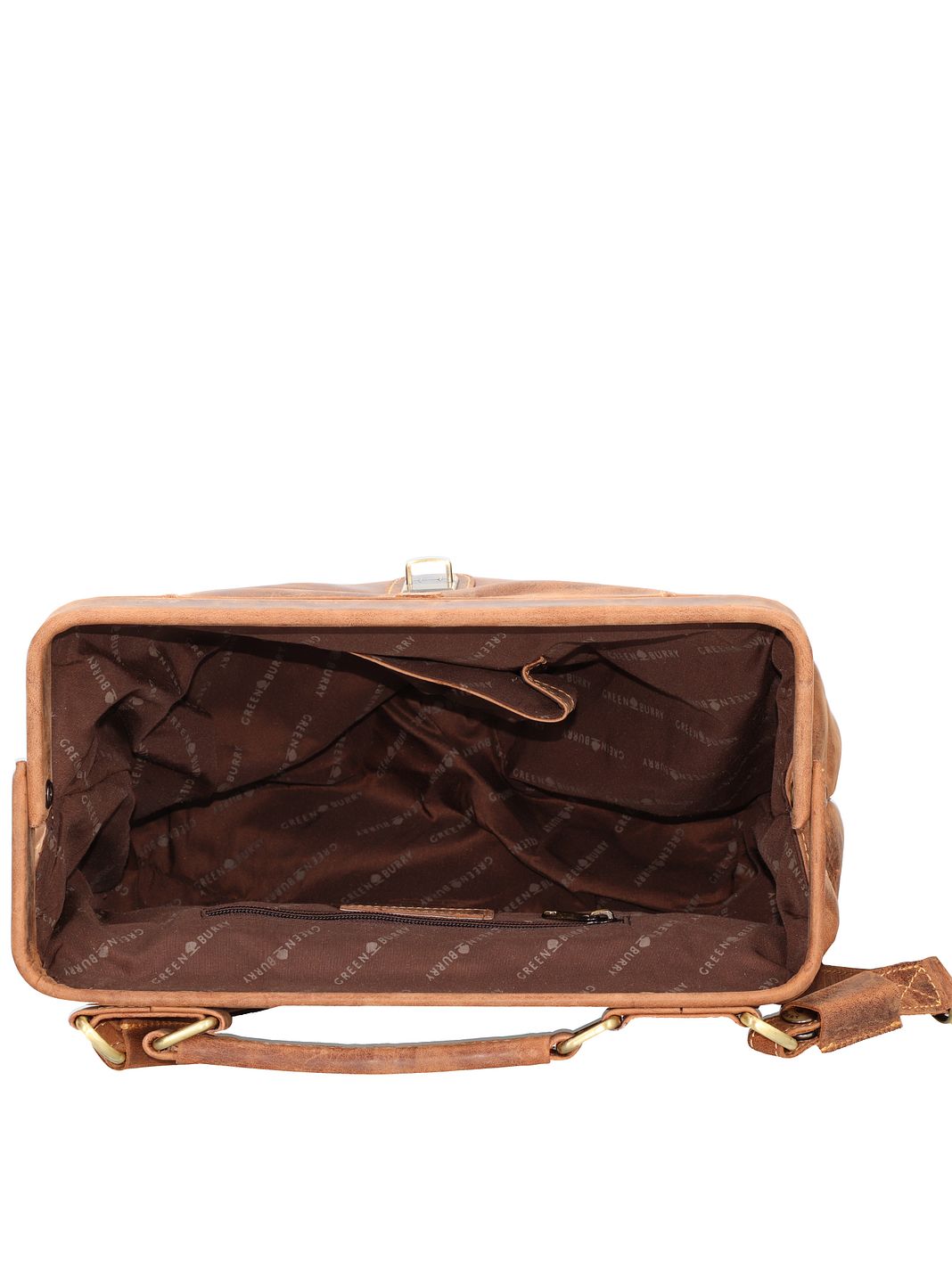 Greenburry Vintage Håndtaske Læder 32 cm