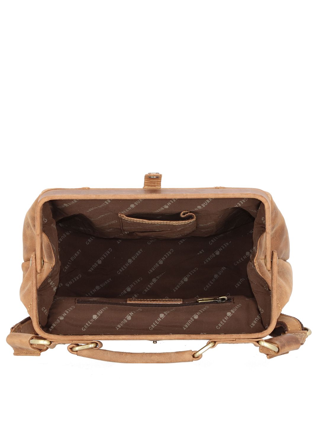 Greenburry Vintage Håndtaske Læder 31 cm
