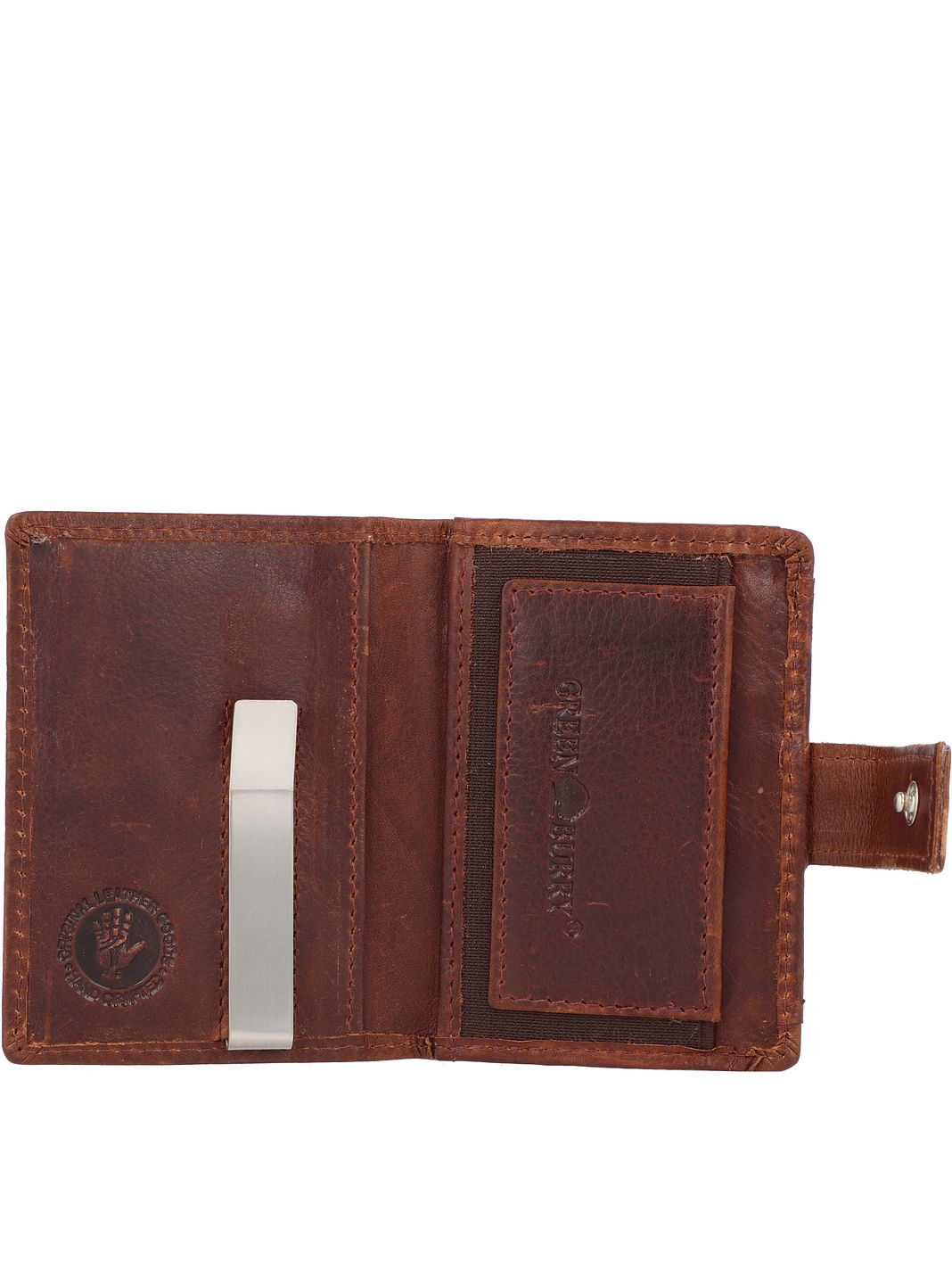 Greenburry Vintage Portafoglio Protezione RFID Vera Pelle 7 cm Greenburry Vintage Portafoglio Protezione RFID Vera Pelle 7 cm