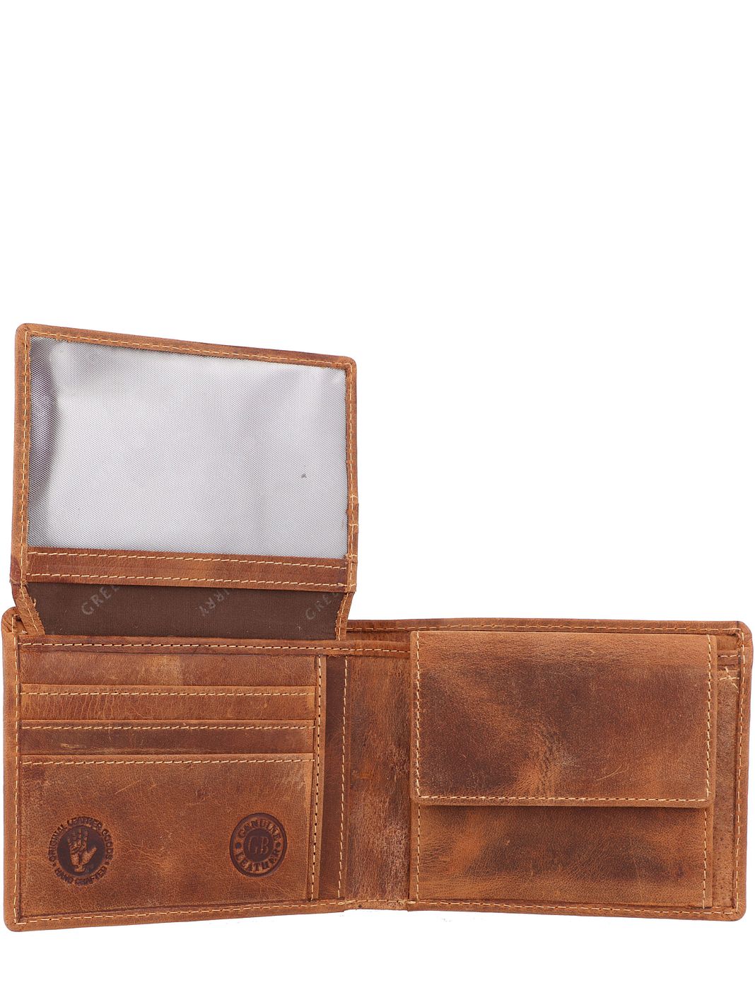 Greenburry Vintage Portafoglio Vera Pelle 12 cm