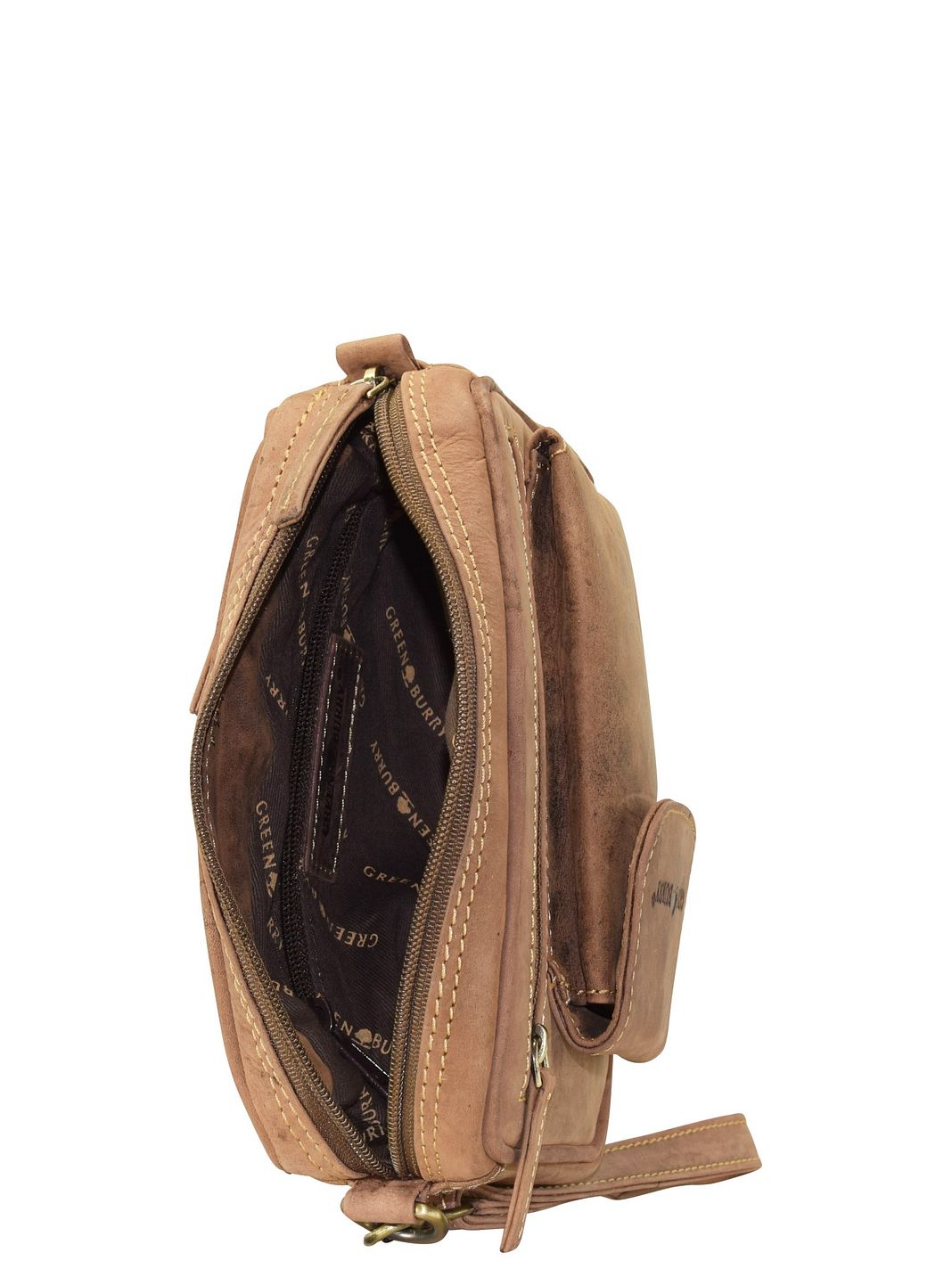 Greenburry Vintage Herretaske Læder 22 cm