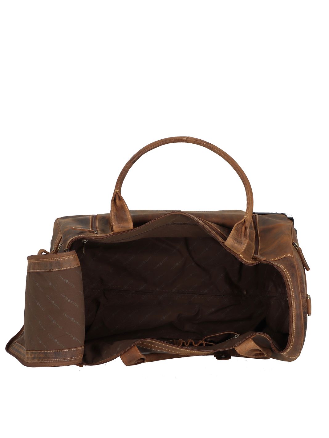 Greenburry Vintage 2 ruote Borsa da viaggio Vera Pelle 32 cm Greenburry Vintage 2 ruote Borsa da viaggio Vera Pelle 32 cm