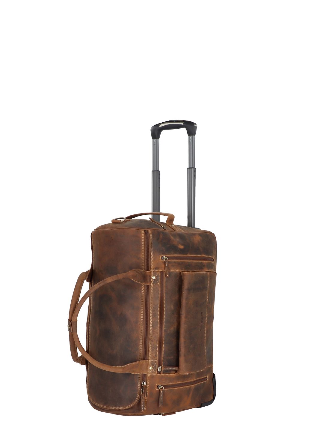 Greenburry Vintage 2 ruote Borsa da viaggio Vera Pelle 32 cm Greenburry Vintage 2 ruote Borsa da viaggio Vera Pelle 32 cm