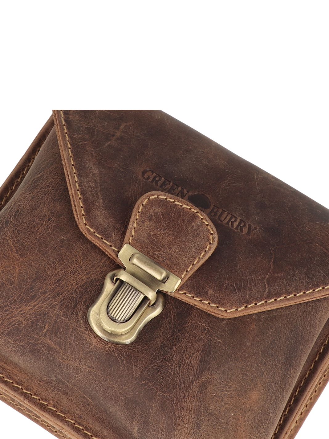 Greenburry Vintage Bæltetaske Læder 15 cm