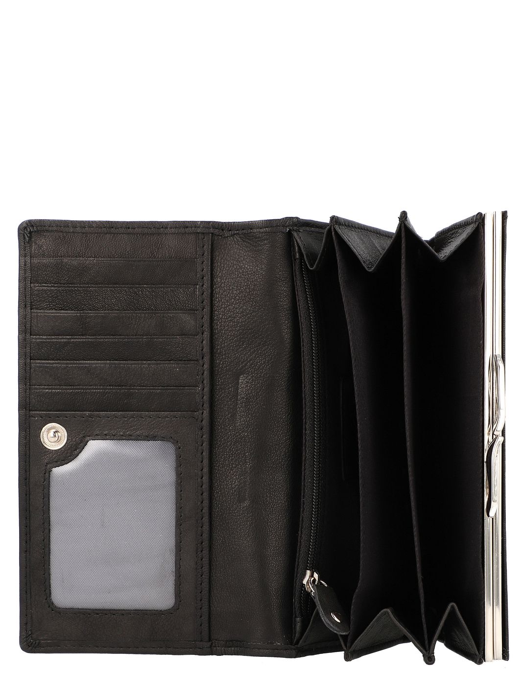 Greenburry Basic Portafoglio Protezione RFID Vera Pelle 17 cm Greenburry Basic Portafoglio Protezione RFID Vera Pelle 17 cm