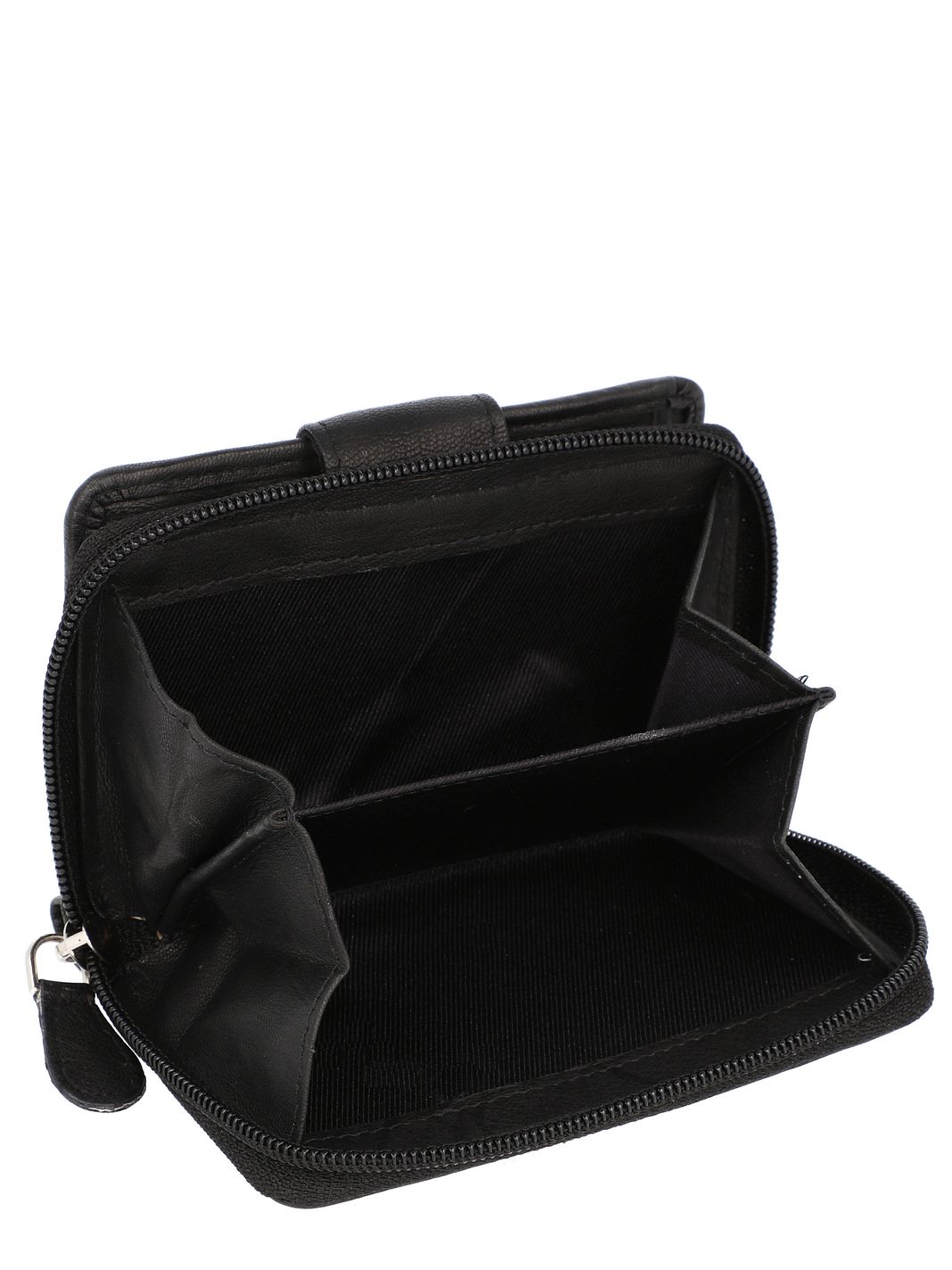 Greenburry Basic Portafoglio Protezione RFID Vera Pelle 2 cm
