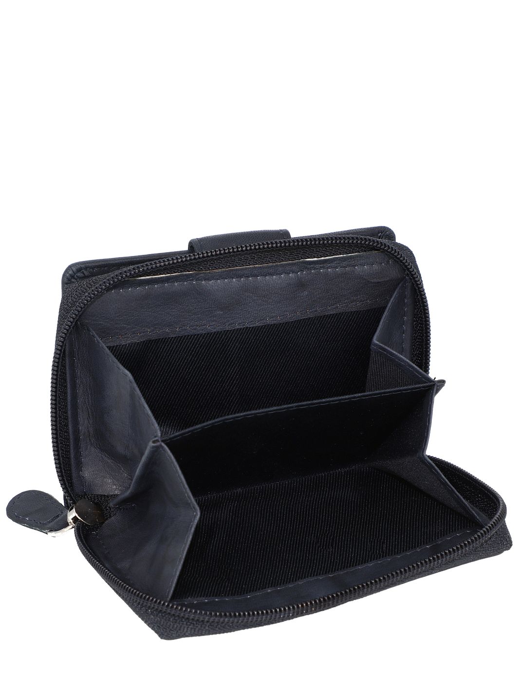 Greenburry Basic Portafoglio Protezione RFID Vera Pelle 2 cm