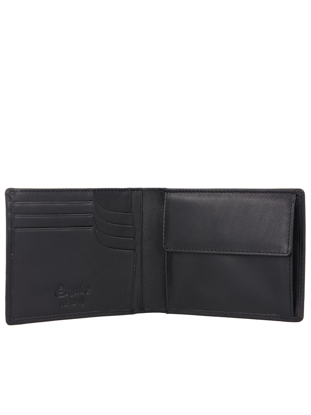 Esquire Frankfurt Portafoglio Protezione RFID Vera Pelle 11 cm