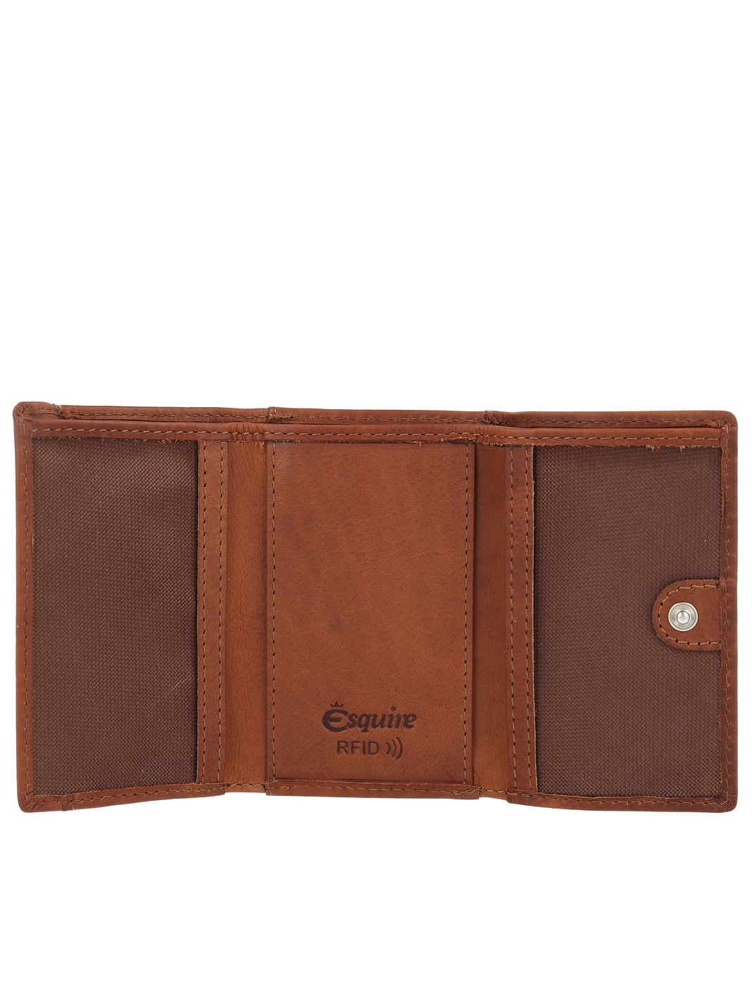 Esquire Dallas Portafoglio Protezione RFID Vera Pelle 10 cm