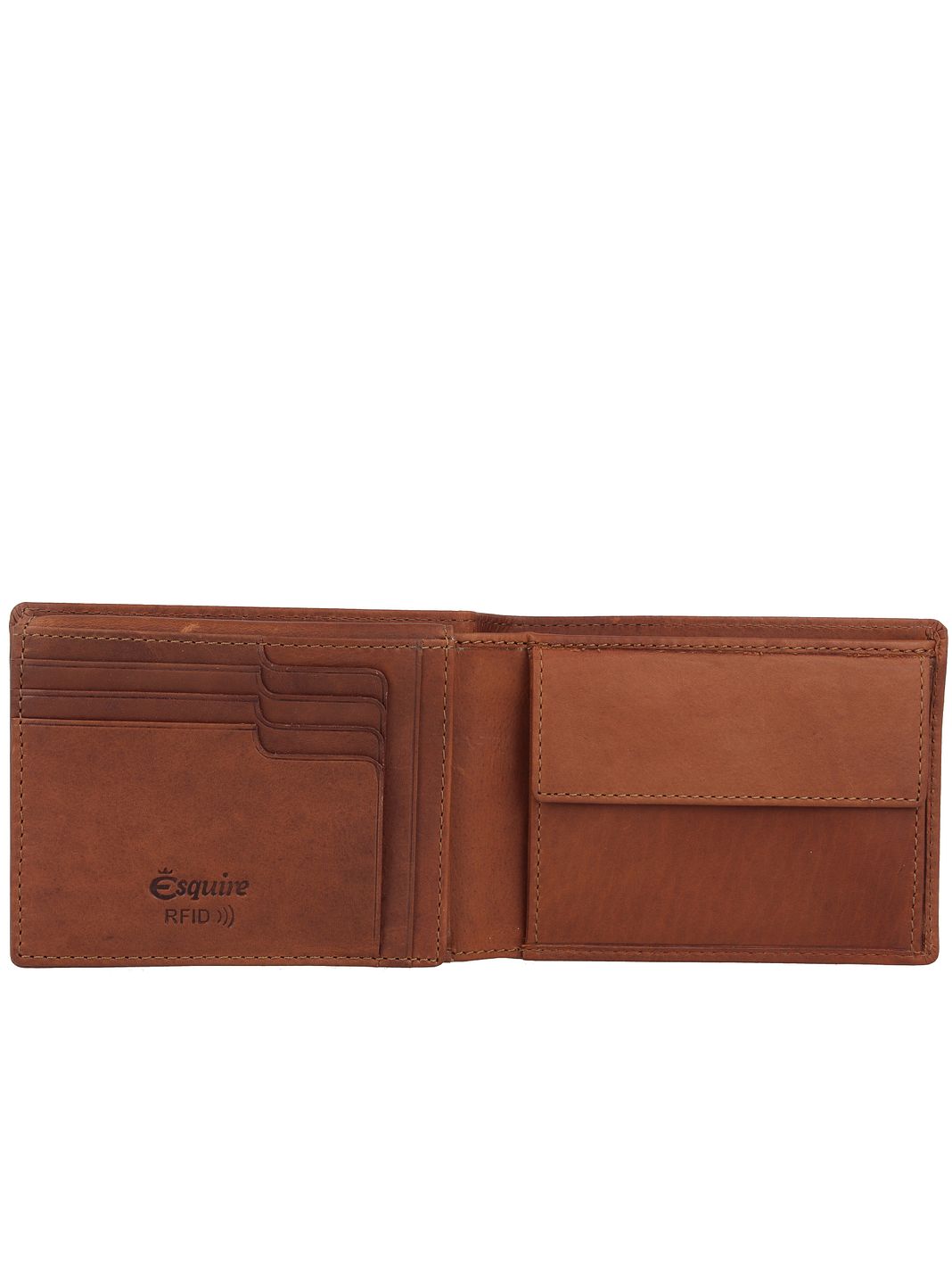 Esquire Dallas Portafoglio Protezione RFID Vera Pelle 13 cm Esquire Dallas Portafoglio Protezione RFID Vera Pelle 13 cm