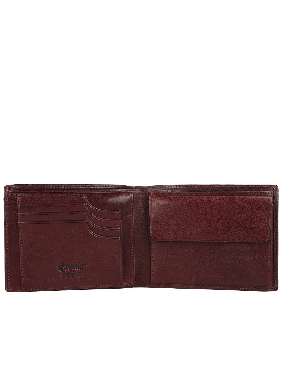 Esquire Toscana Portafoglio Protezione RFID Vera Pelle 12.5 cm