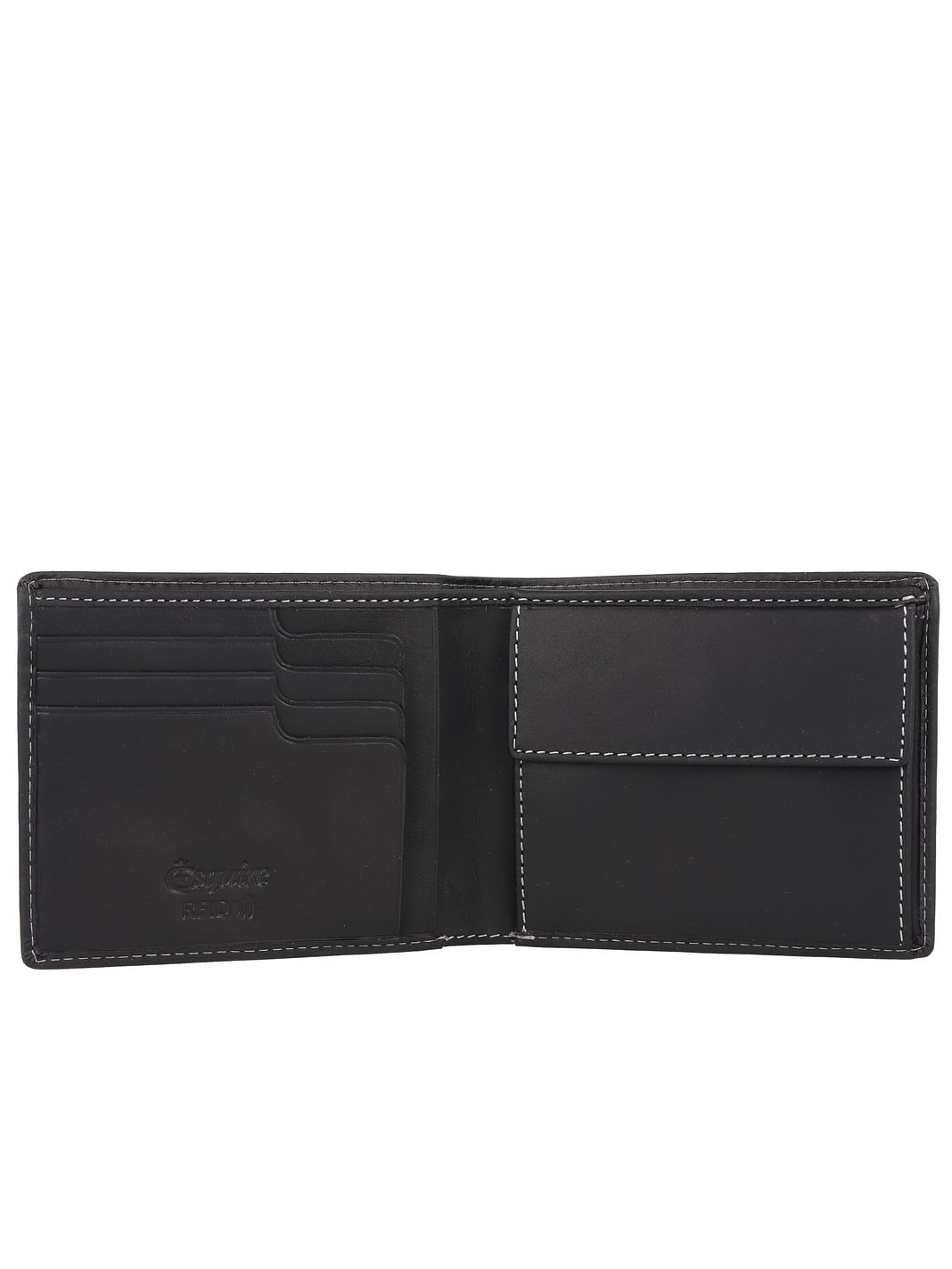 Esquire Dallas Portafoglio Protezione RFID Vera Pelle 12 cm