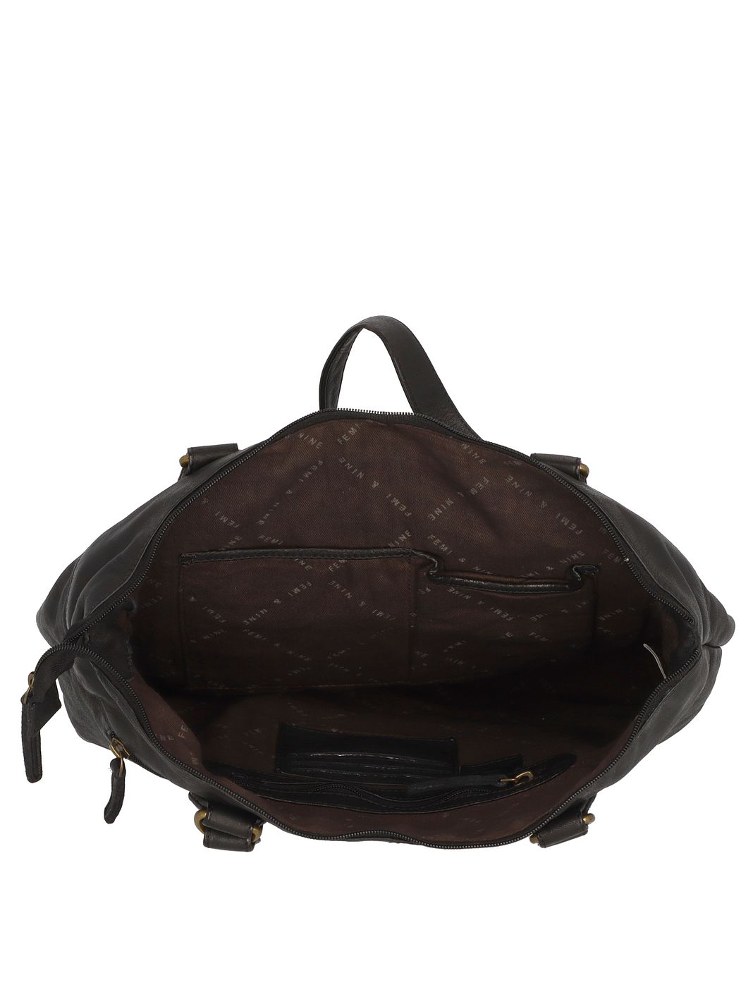 Greenland Nature Femi & Nine Borsa a spalla Vera Pelle 35 cm Greenland Nature Femi & Nine Borsa a spalla Vera Pelle 35 cm