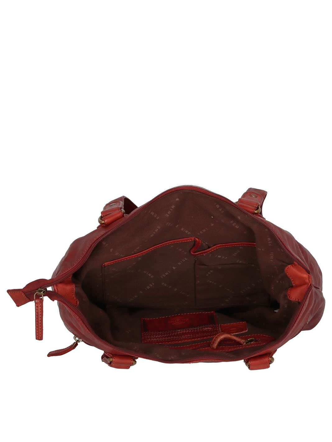 Greenland Nature Femi & Nine Borsa a spalla Vera Pelle 35 cm Greenland Nature Femi & Nine Borsa a spalla Vera Pelle 35 cm